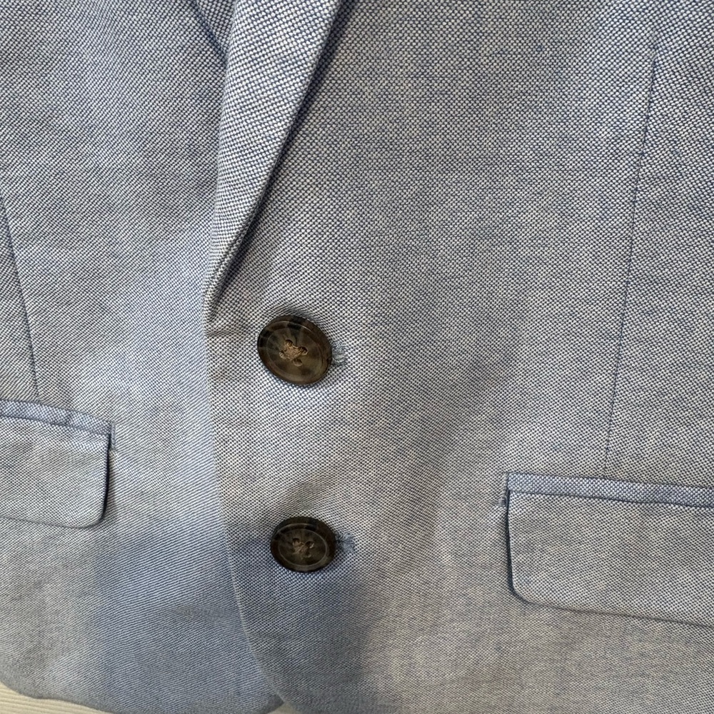 H&M Sky Blue Kids Blazer - Picture 2 of 4